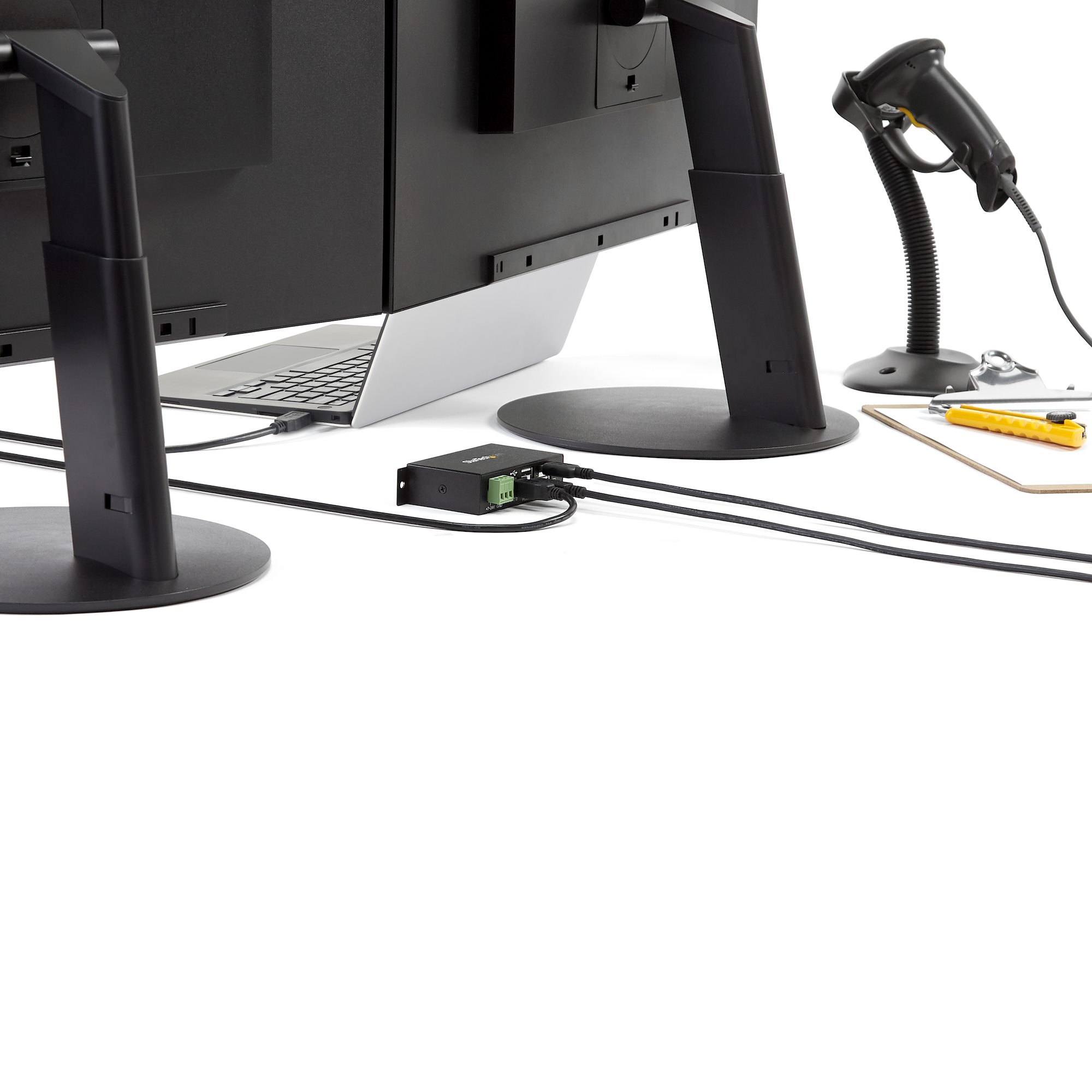 STARTECHCOM 4Port Industrial USB 20 Hub with ESD Protection