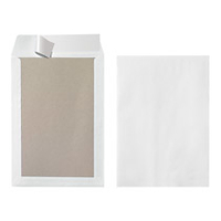 herlitz Papprueckwandtaschen DIN B4 ohne Fenster weiss 10 St.