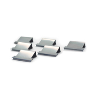 Rapesco Supaclips RC4050SS silber 1,6 cm 50 Stück