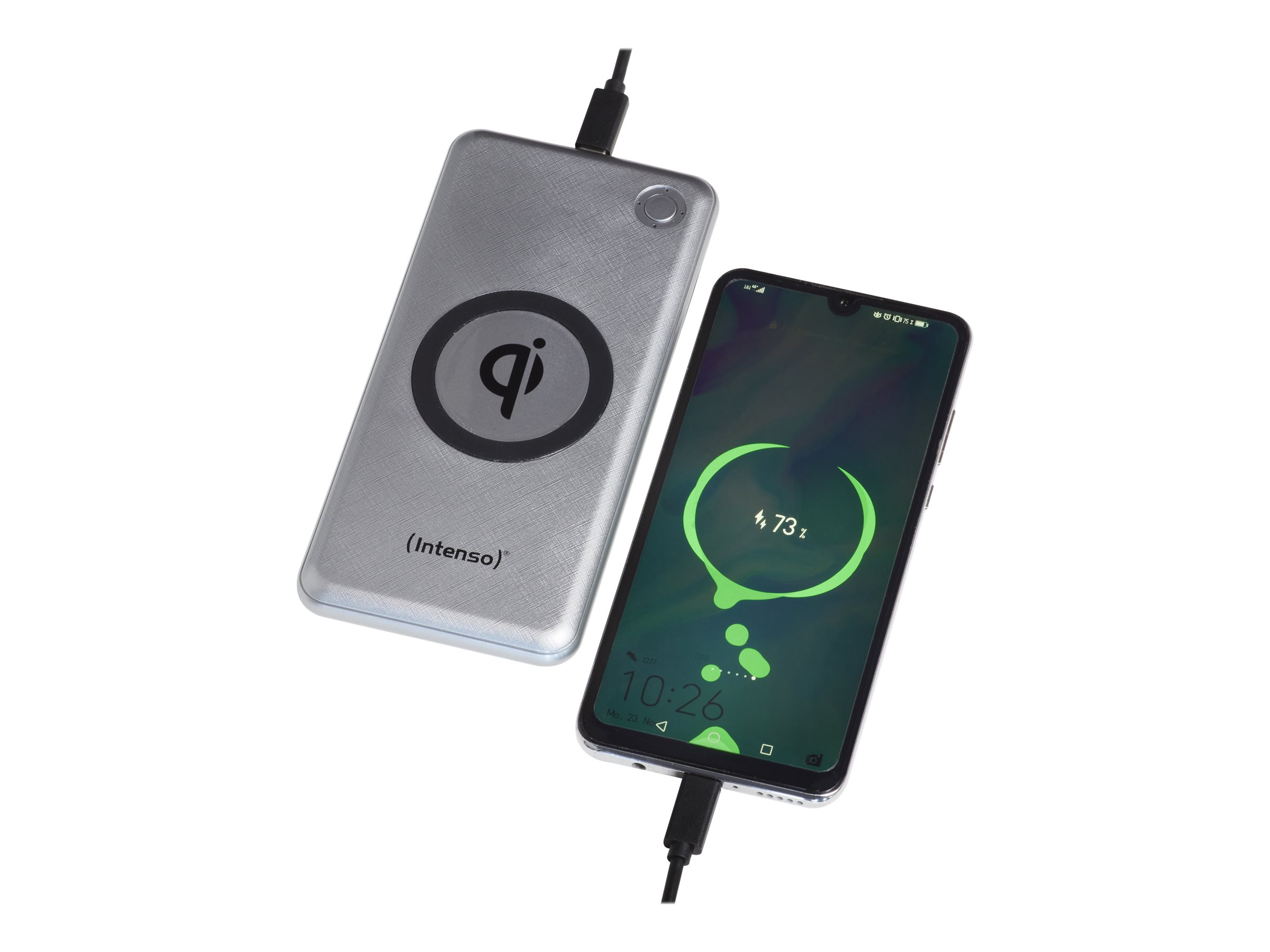 Intenso WPD10000 Powerbank 10.000 mAh silber