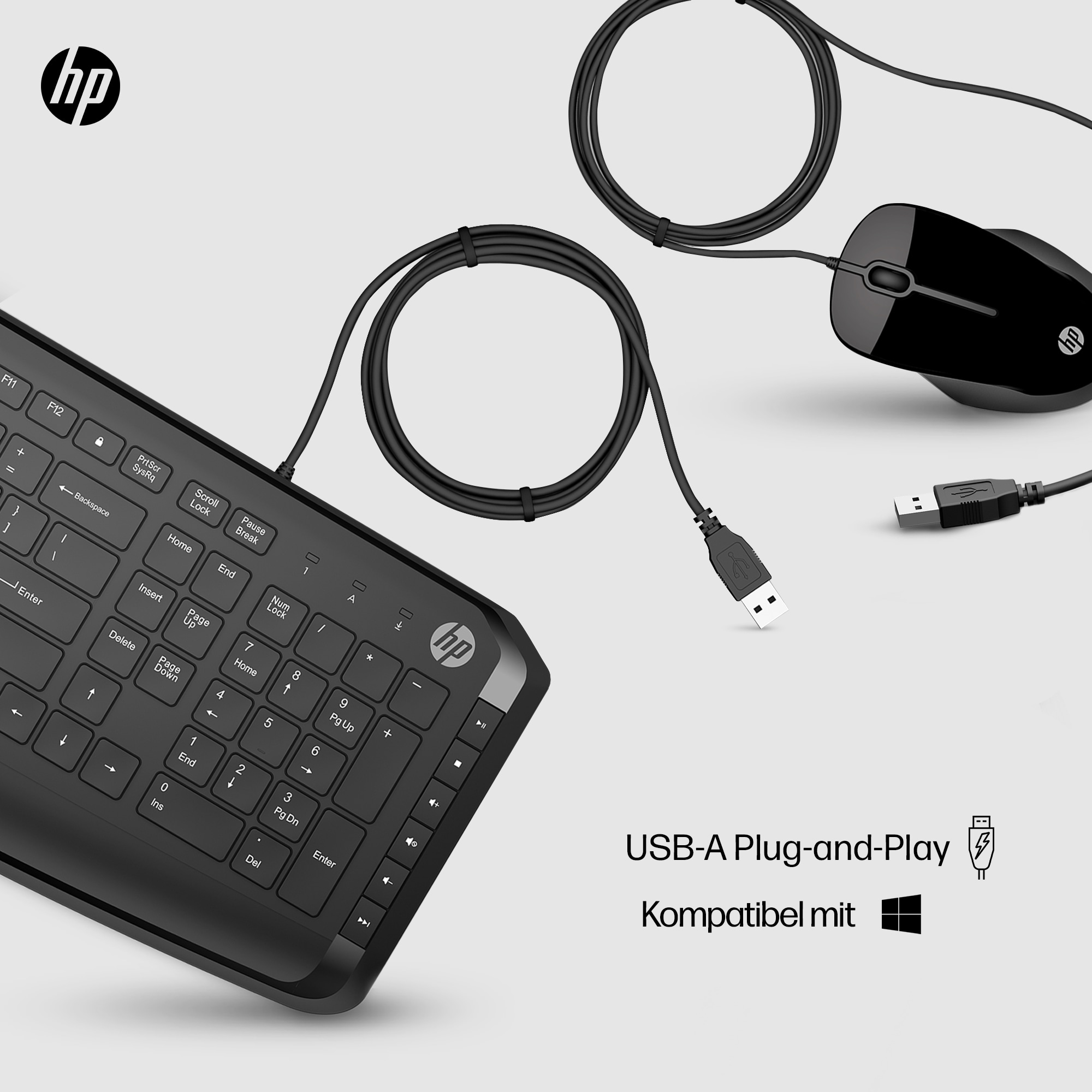 HP Pavilion Keyboard and Mouse 200 GR P