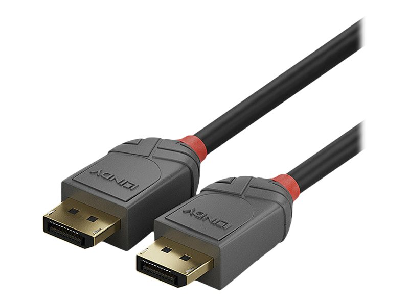 LINDY 2m DisplayPort 1.4 Kabel Anthra Line LINDY 2m DisplayPort 1.4 Kabel Anthra Line