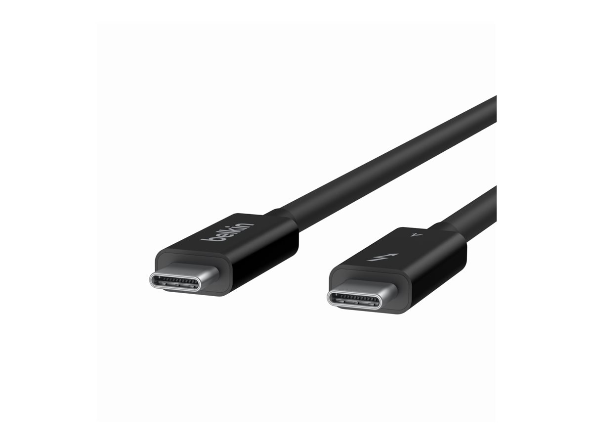 Thunderbolt 4 Kabel USB-C/USB-C 40 Gbit/s 100W 2m Black