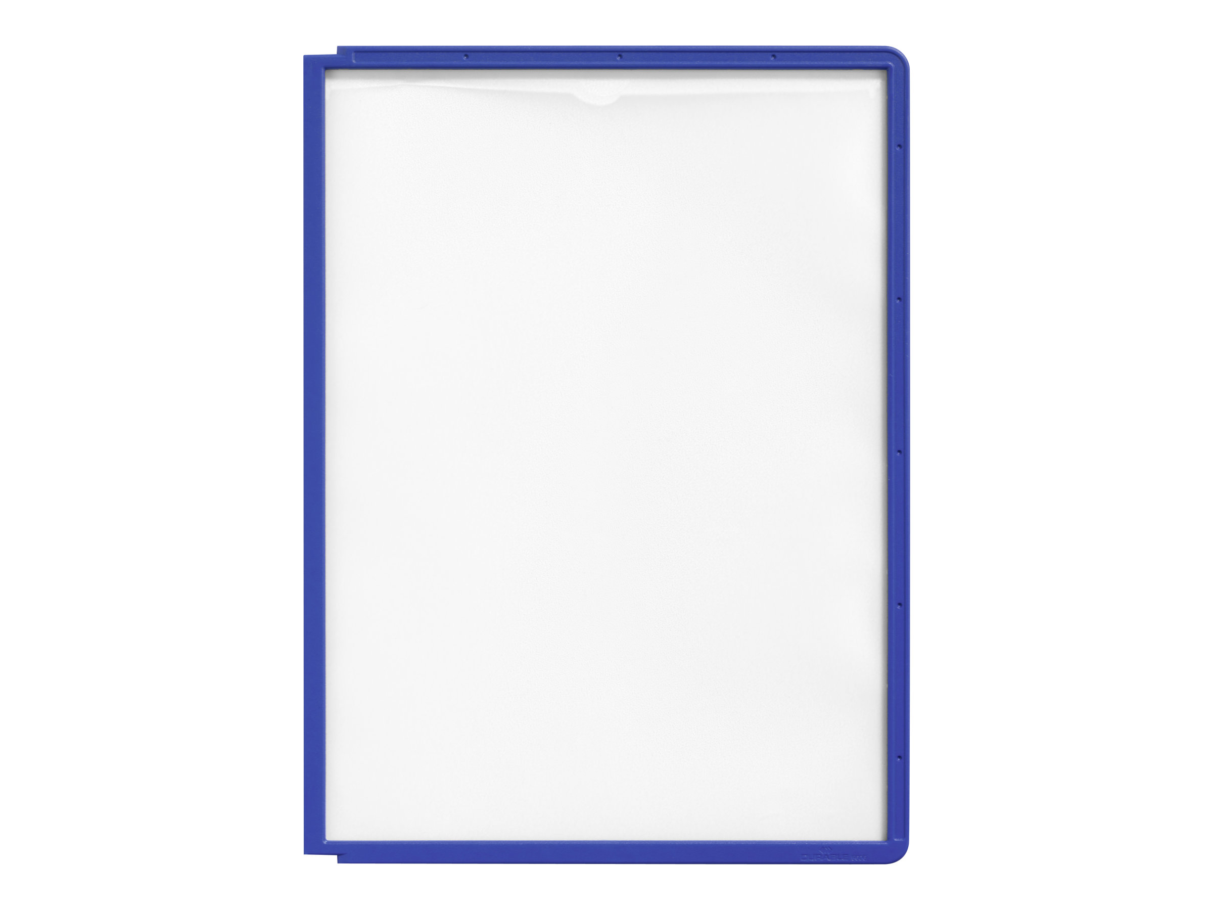5 DURABLE Sichttafeln DIN A4 blau, oeffnung oben 5 DURABLE Sichttafeln DIN A4 blau, oeffnung oben
