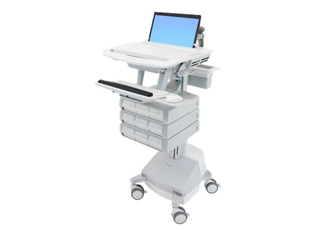 ERGOTRON StyleView Laptop-Wagen SLA-Antrieb 9 Schublade EU