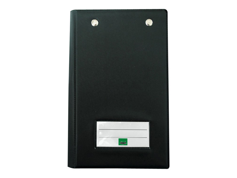 SIGEL Klemmbrettmappe KC626 DIN A6 schwarz Kunststoff, 1 St