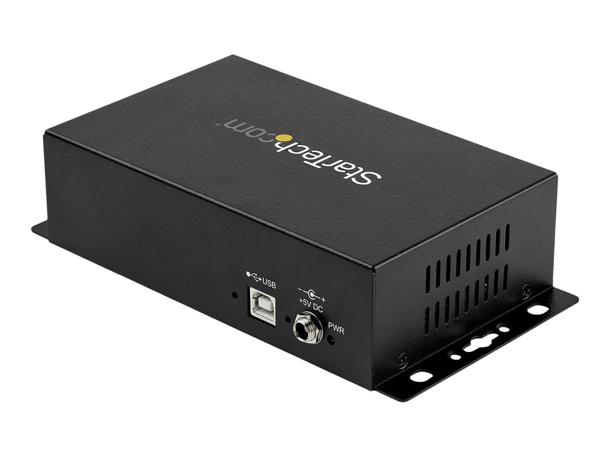 STARTECH.COM 8 Port USB auf Seriell RS-232 Adapter Hub - DIN-Schienen und Wandmontage fähig - USB zu RS232 DB9 Konverter