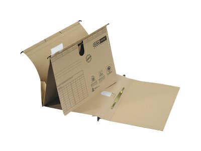 25 ELBA Taschenhefter vertic ULTIMATE Karton naturbraun 1 x kaufmÃ¤nnische Heftung