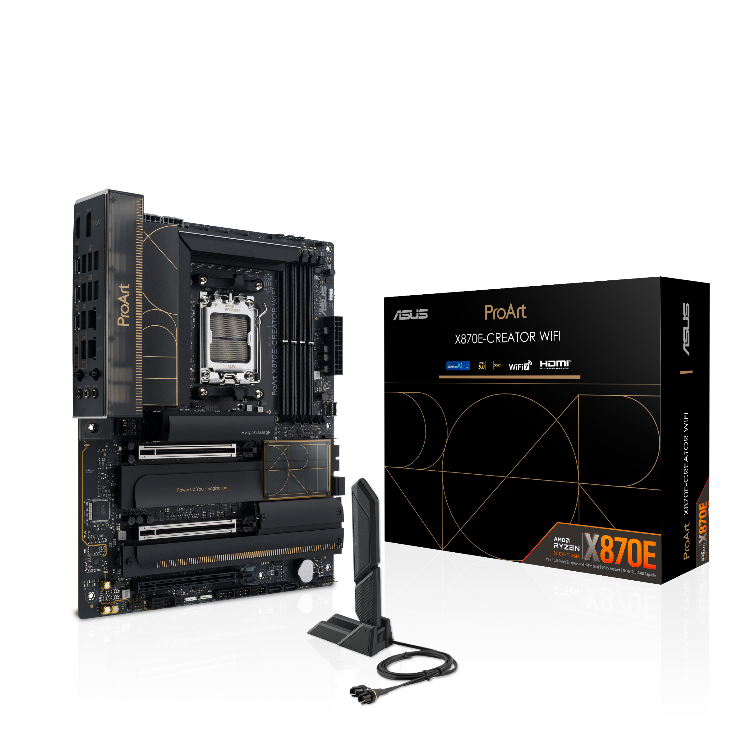 ASUS ProArt X870E-CREATOR WIFI ATX Socket AM5 Wi-Fi 7