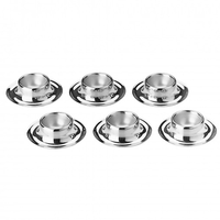 WMF Eierbecher silber 6-tlg. WMF Eierbecher silber 6-tlg.