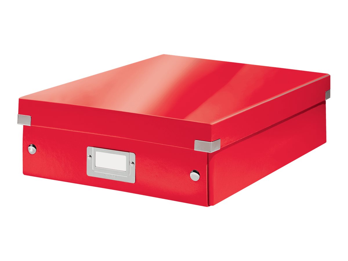 LEITZ Click & Store Aufbewahrungsbox 900 Blatt rot 28,0 x 37,0 x 10,0 cm LEITZ Click & Store Aufbewahrungsbox 900 Blatt rot 28,0 x 37,0 x 10,0 cm