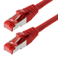 helos Patchkabel Cat 6 SFTP RJ45 rot 7,5m AWG277 LSZH GHMT