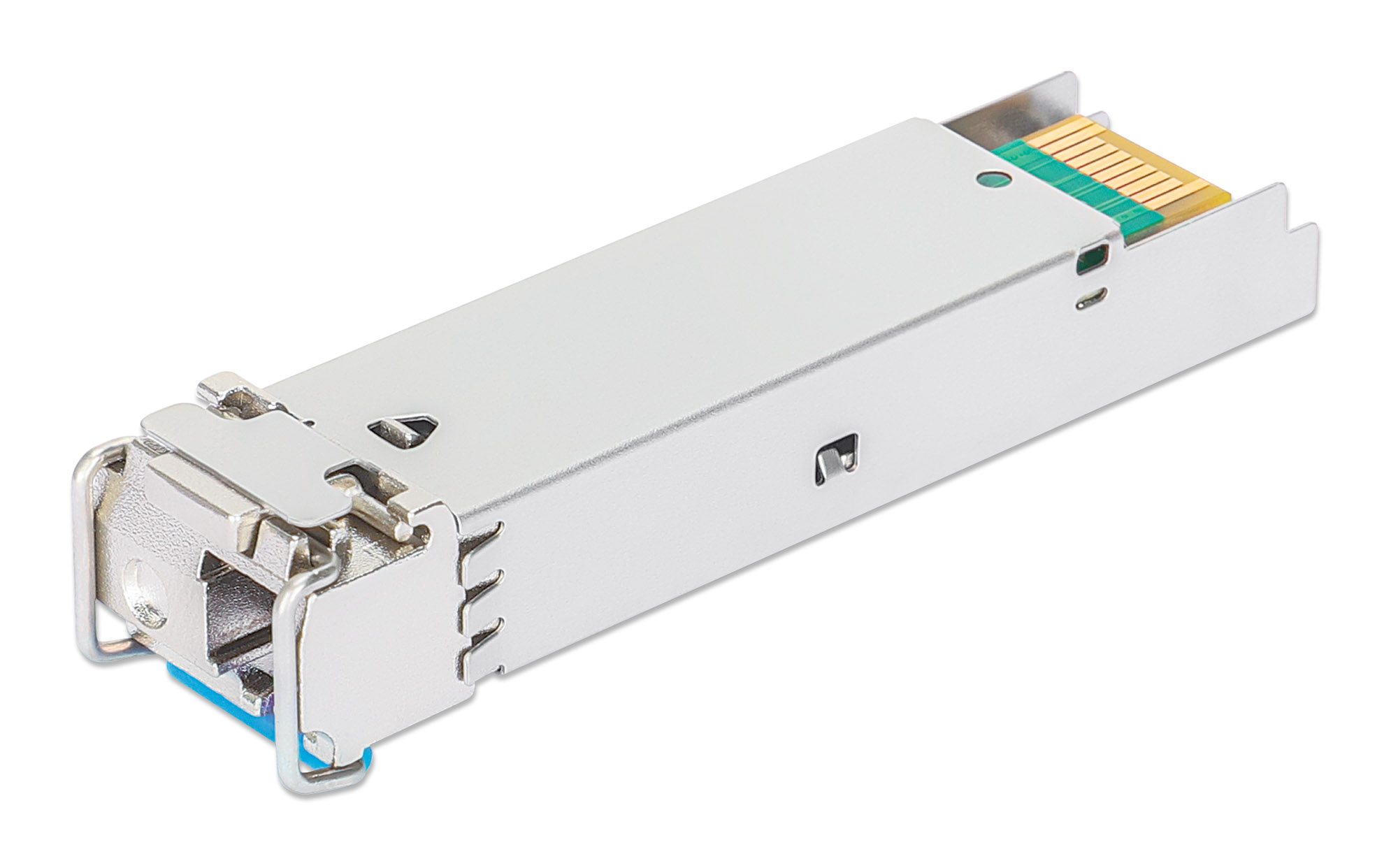 INTELLINET Gigabit SFPModulMiniGBIC Transceiver WDM bidirektional für LWLKabel 1000BaseBXU LC SinglemodePort 40km MSAKonform