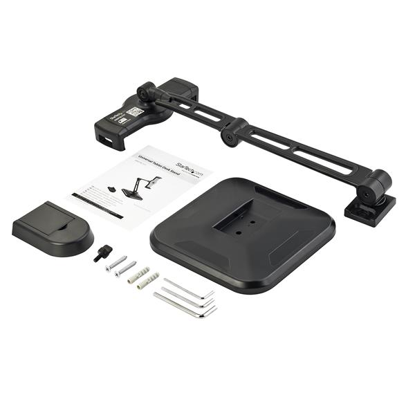 STARTECHCOM Tablet Stand Universal iPad Stand for 47in to 129in Tablets iPad Holder Wall Mount Tablet Holder