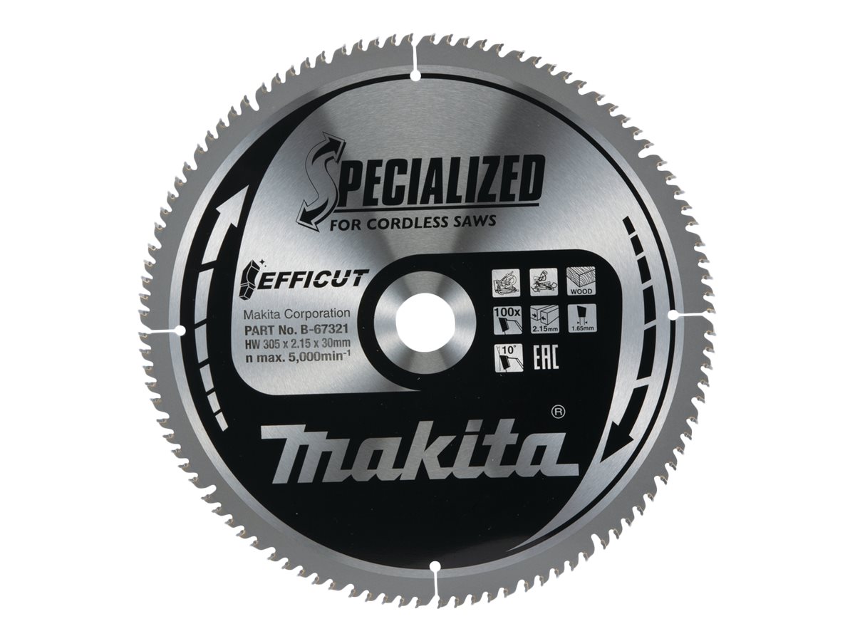 makita B-67321 Kreissägeblatt 305,0 mm, 100 Zähne makita B-67321 Kreissägeblatt 305,0 mm, 100 Zähne