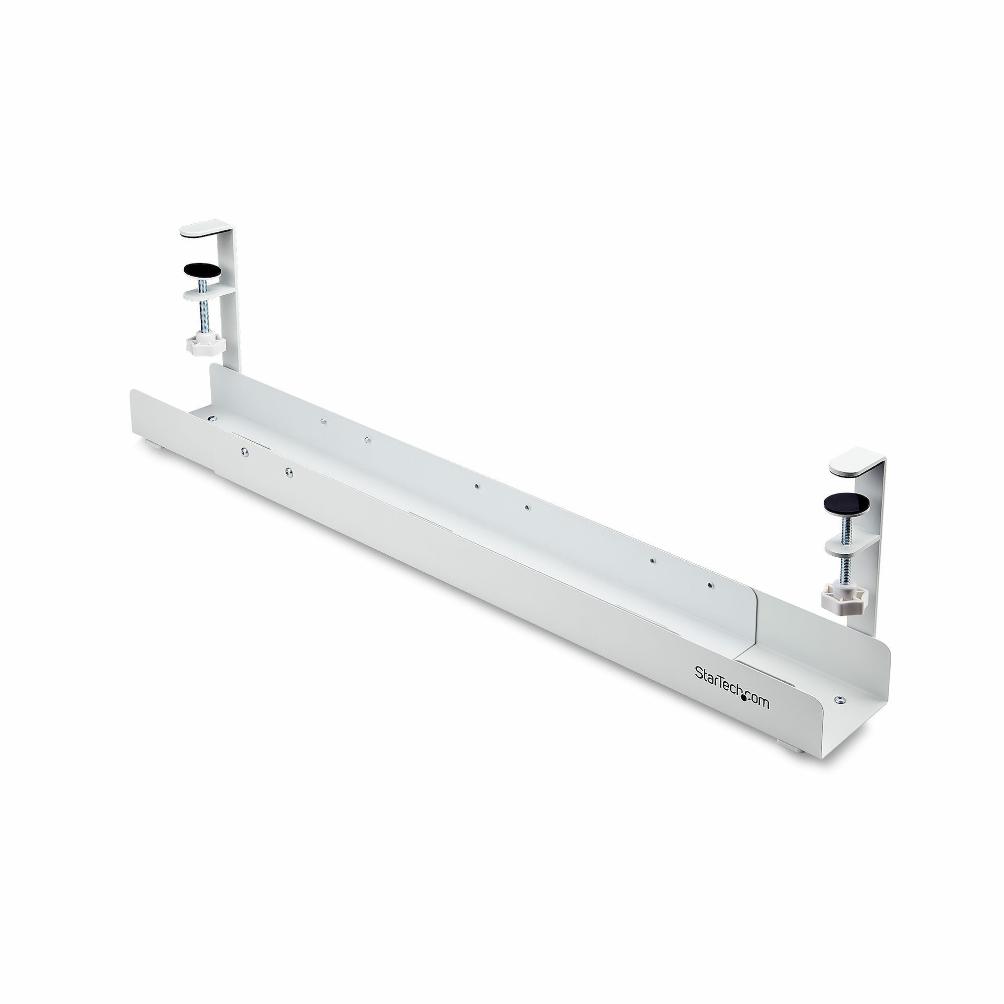 StarTech.com Under Desk Cable Management Tray Clamp-on