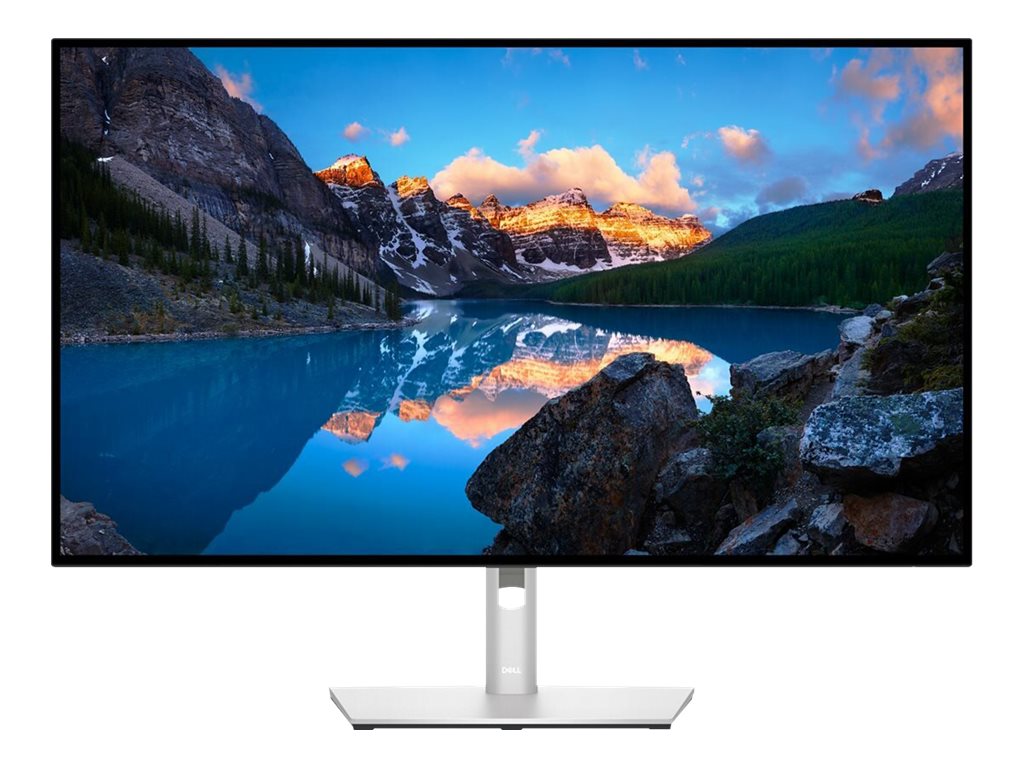 80cm31,5 3840x2160 Dell UltraSharp U3223QE 169 5ms IPS HDMI DisplayPort USBC Hub VESA Pivot 4K SilverBlack