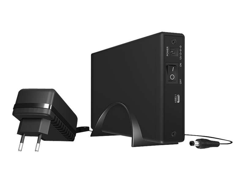 ICY BOX IB-377-C31 3,5 HDD Geh. USB 3.1 Type-C fuer 8,9cm 3.5Zoll SATA HDDs SATA 6Gb UASP Aluminium schwarz ICY BOX IB-377-C31 3,5 HDD Geh. USB 3.1 Type-C fuer 8,9cm 3.5Zoll SATA HDDs SATA 6Gb UASP Aluminium schwarz