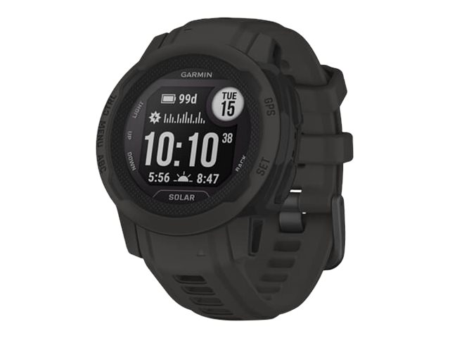 Garmin Instinct 2S Solar - 40 mm - Carbon-Schwarz