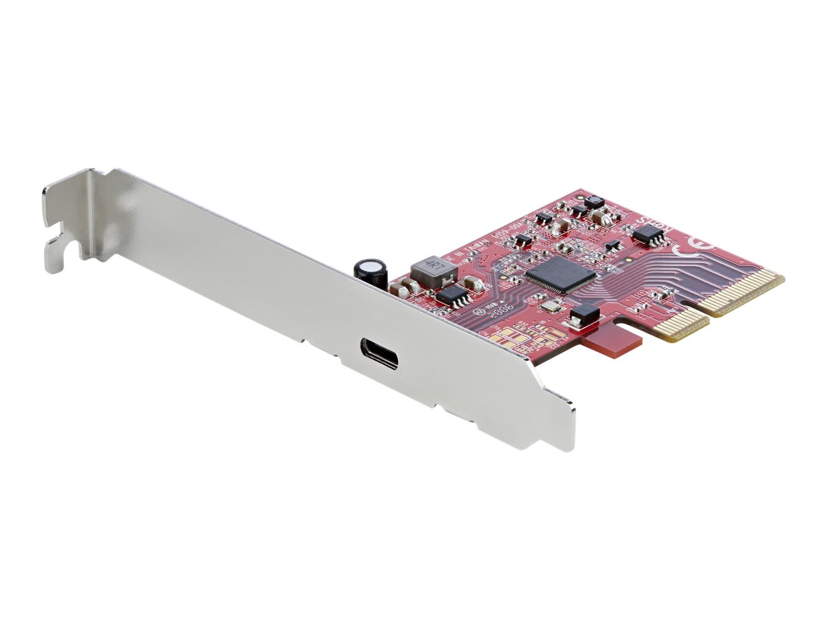 StarTech.com 1-Port USB-C PCIe Adapter - USB-C SuperSpeed 20 Gbit/s PCI Express 3.0 x4 Host Controller Karte - Win/Linux/macOS (PEXUSB321C) - USB-Adapter - PCIe 3.0 x4 - USB-C 3.2 Gen 2x2 x 1