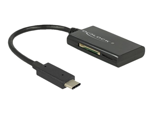 DELOCK USB 31 Gen 1 Card Reader USB TypeC Stecker 4 Slots