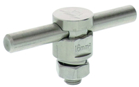 DEHN UNI-KS-Verbinder NIRO f. Rd 6-10mm oder 16qmm DEHN UNI-KS-Verbinder NIRO f. Rd 6-10mm oder 16qmm