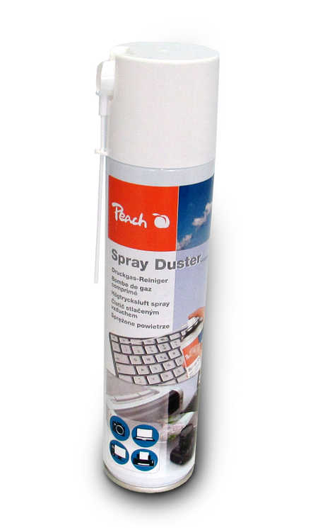 PEACH Druckluftreiniger weiss