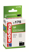 edding EDD-175 schwarz Druckerpatrone kompatibel zu HP 56 (C6656AE) edding EDD-175 schwarz Druckerpatrone kompatibel zu HP 56 (C6656AE)