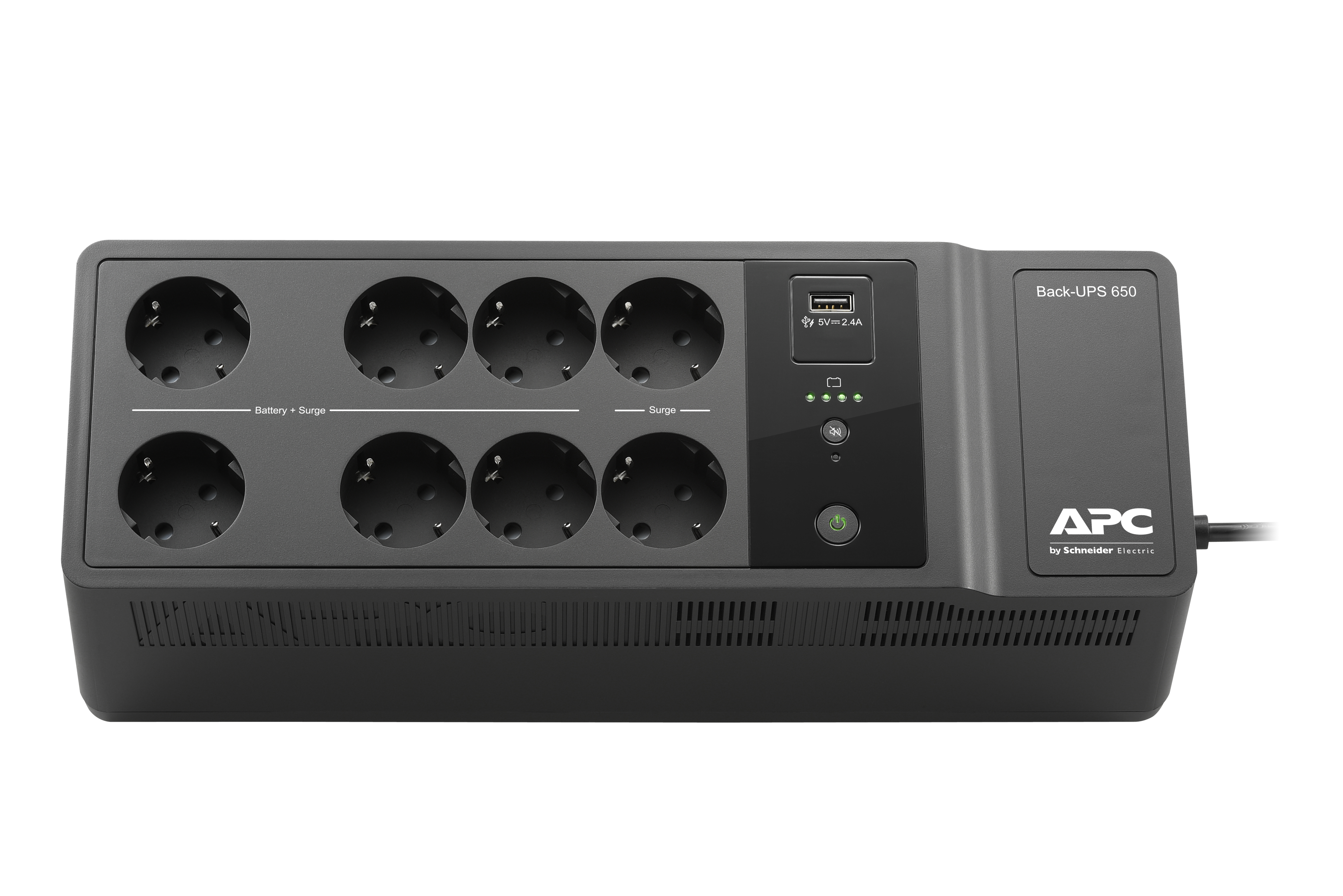 APC BackUPS 650VA 400W 230V 8x SchukoSteckdosen