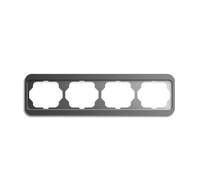 Busch-Jaeger Rahmen 1724-20 4fach platin Busch-Jaeger Rahmen 1724-20 4fach platin