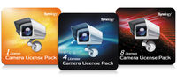 Synology CAMPACK4, Kameralizenzpaket, 4 Kameras