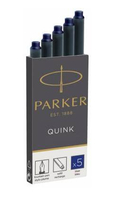 PARKER 1950384 Tintenpatronen fÃ¼r FÃ¼ller blau 5 St.