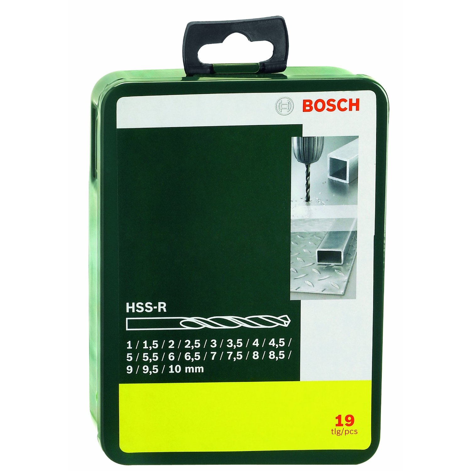 BOSCH HSS-R Metallbohrer-Set, 19-teilig BOSCH HSS-R Metallbohrer-Set, 19-teilig