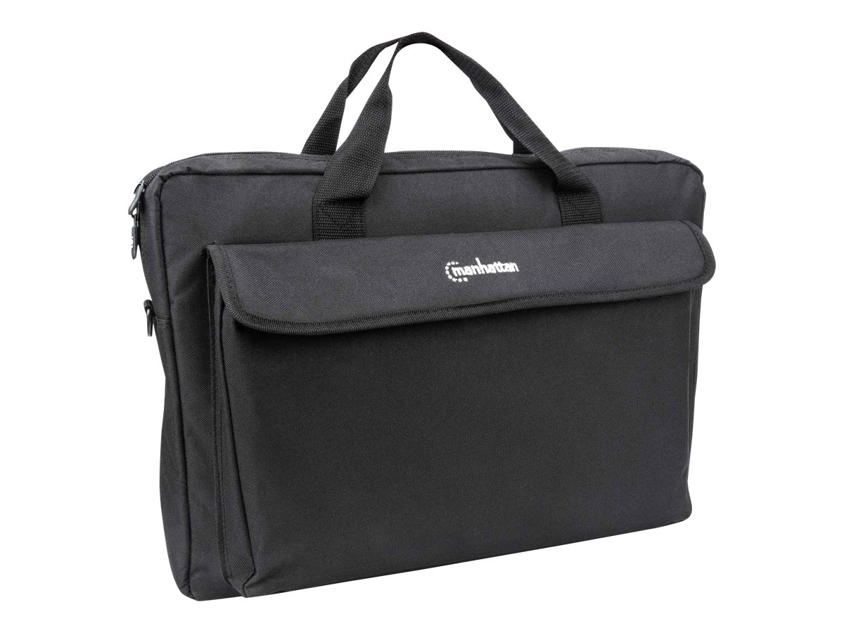 MANHATTAN Notebook Tasche London Top Load geeignet fuer die meisten Notebooks bis zu 43,94cm 17,3Zoll schwarz