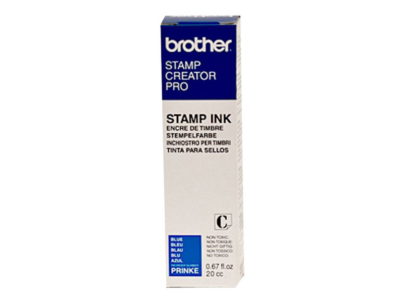 PR-INKE BROTHER SC2000 STEMPELTINTE BLAU