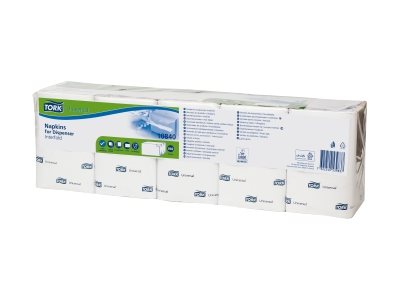 TORK Servietten Xpressnap hochweiß 1‑lagig 33 x 21,3 cm