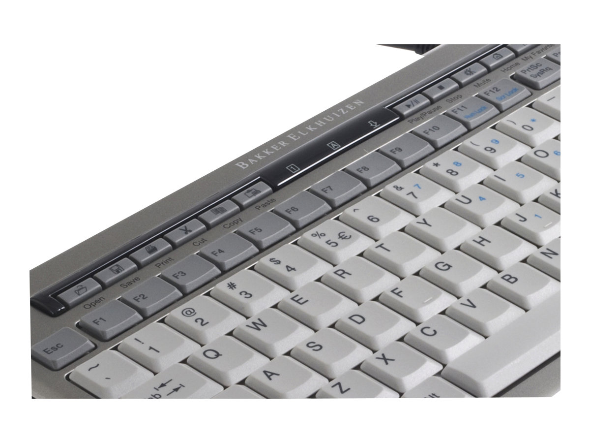BakkerElkhuizen S-board 840 Design USB (DE) Ergonomische Tastatur