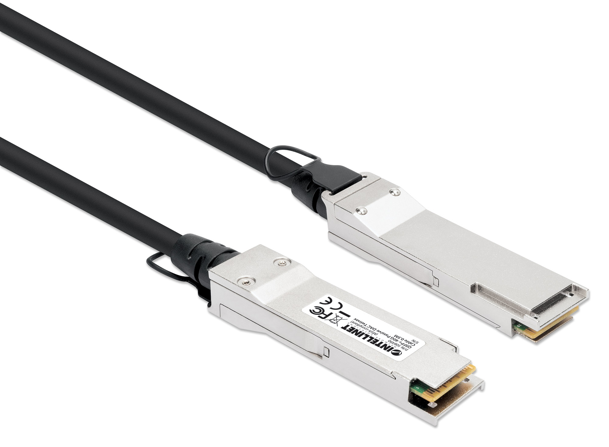 Intellinet QSFP+ 40G DAC Twinax-Kabel 0,5m