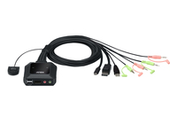 ATEN CS52DP 2P USB-C DP Hybrid Kabel KVM