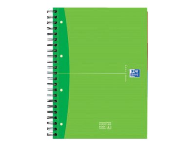 OXFORD Collegeblock European Book kariert DIN A4 Rand rundum, 1 Block