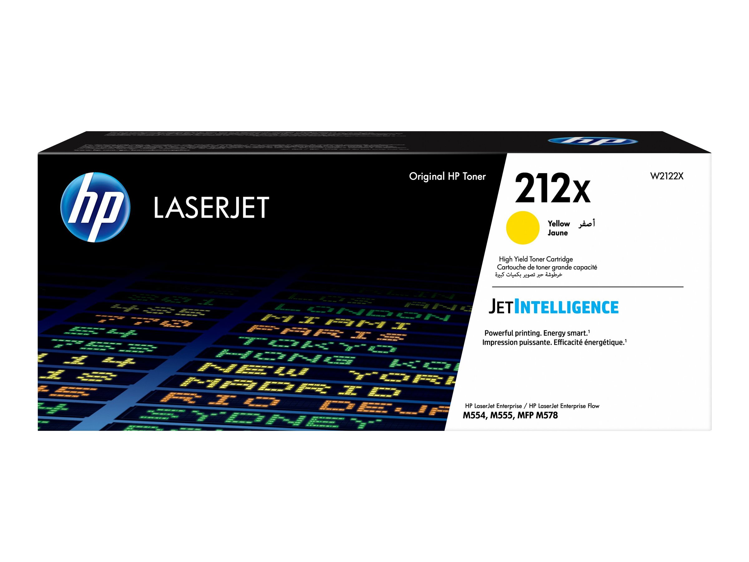 HP 212X (W2122X) gelb Tonerkartusche HP 212X (W2122X) gelb Tonerkartusche