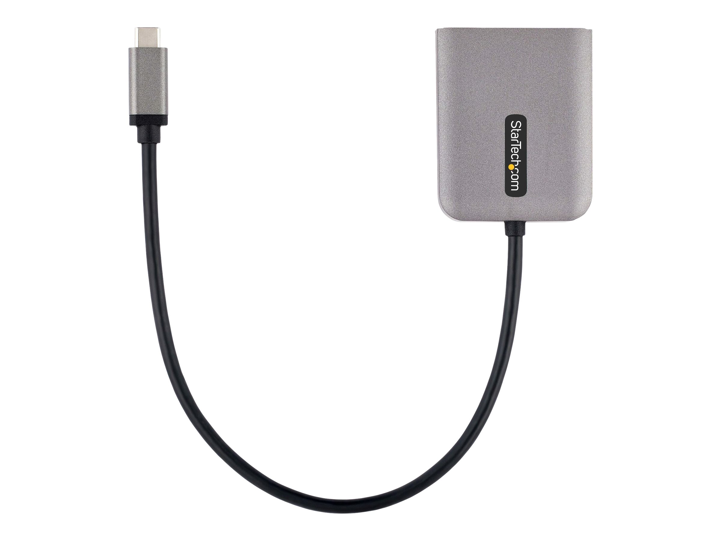 STARTECH.COM 2-Port USB-C MST Hub - USB-C auf DisplayPort Adapter/Splitter - USB-C Adapter/Hub Dual 4K Monitor mit DP1.4 - 30cm