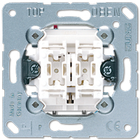 Jung Doppeltaster 535U5 2 Schliesser m. Beleuchtung