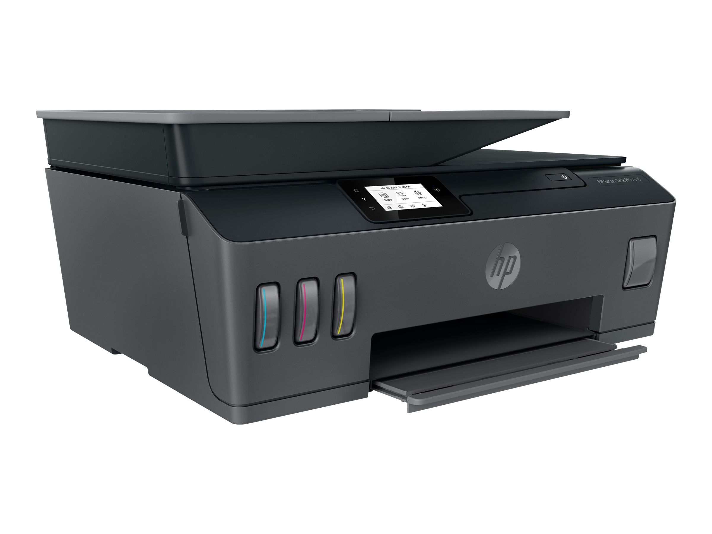 HP Smart Tank Plus 570 Wireless AllinOne 3 in 1 TintenstrahlMultifunktionsdrucker grau