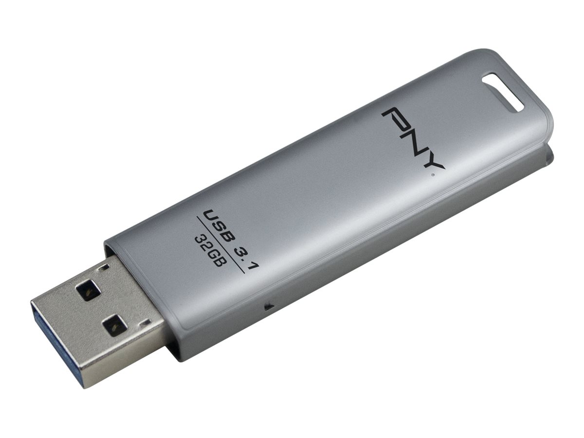 PNY ELITE STEEL USB 3.1 32GB USB Stick PNY ELITE STEEL USB 3.1 32GB USB Stick