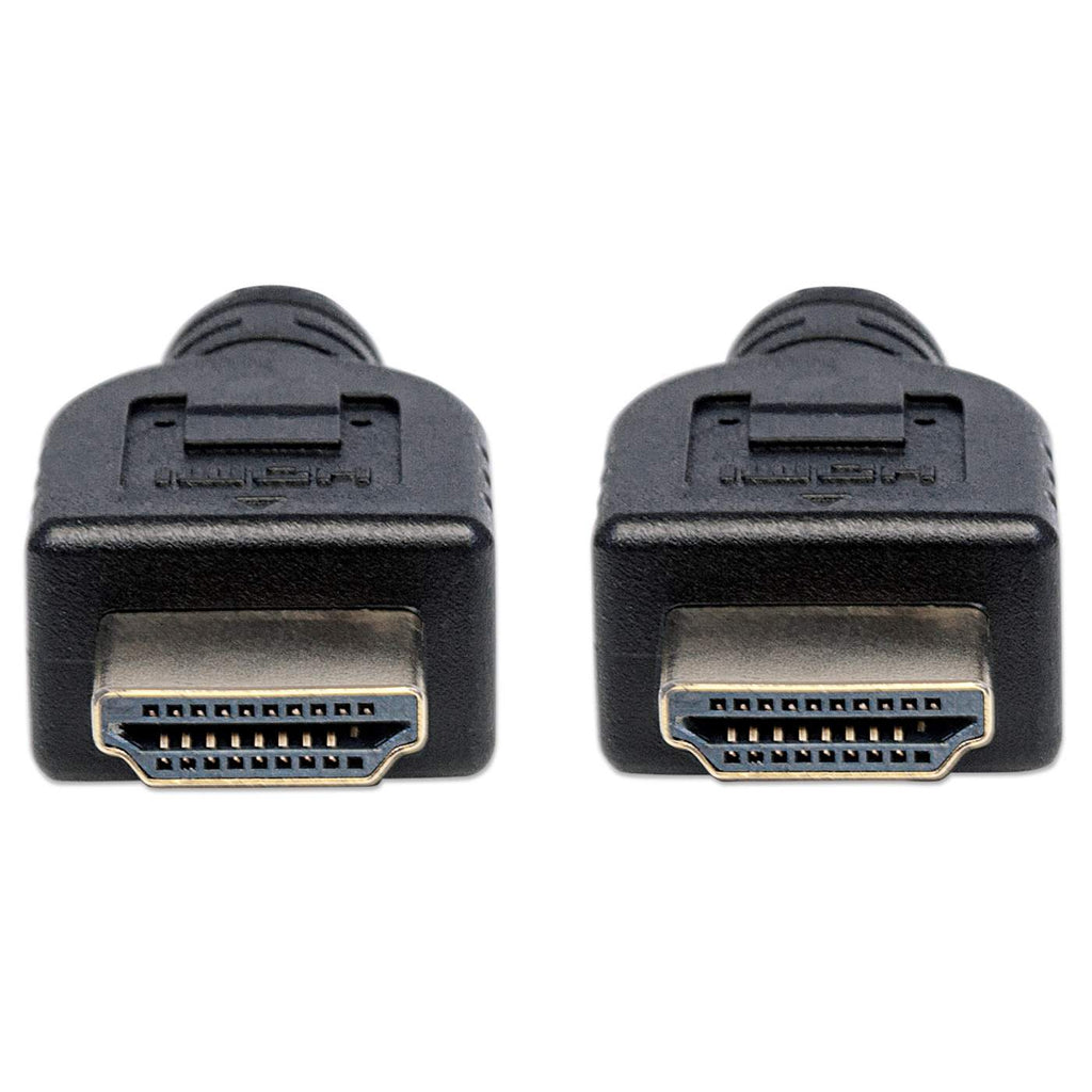 MANHATTAN HDMIKabel mit EthernetKanal CL3zertifiziert zur Wandinstallation HEC ARC 3D 4K60Hz SteckerStecker geschirmt schwarz 5m