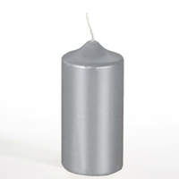 STARPAK Kerze silber STARPAK Kerze silber