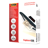 100 Fellowes Capture125 Laminierfolien glaenzend fuer Ausweisformat 125 micron 100 Fellowes Capture125 Laminierfolien glaenzend fuer Ausweisformat 125 micron
