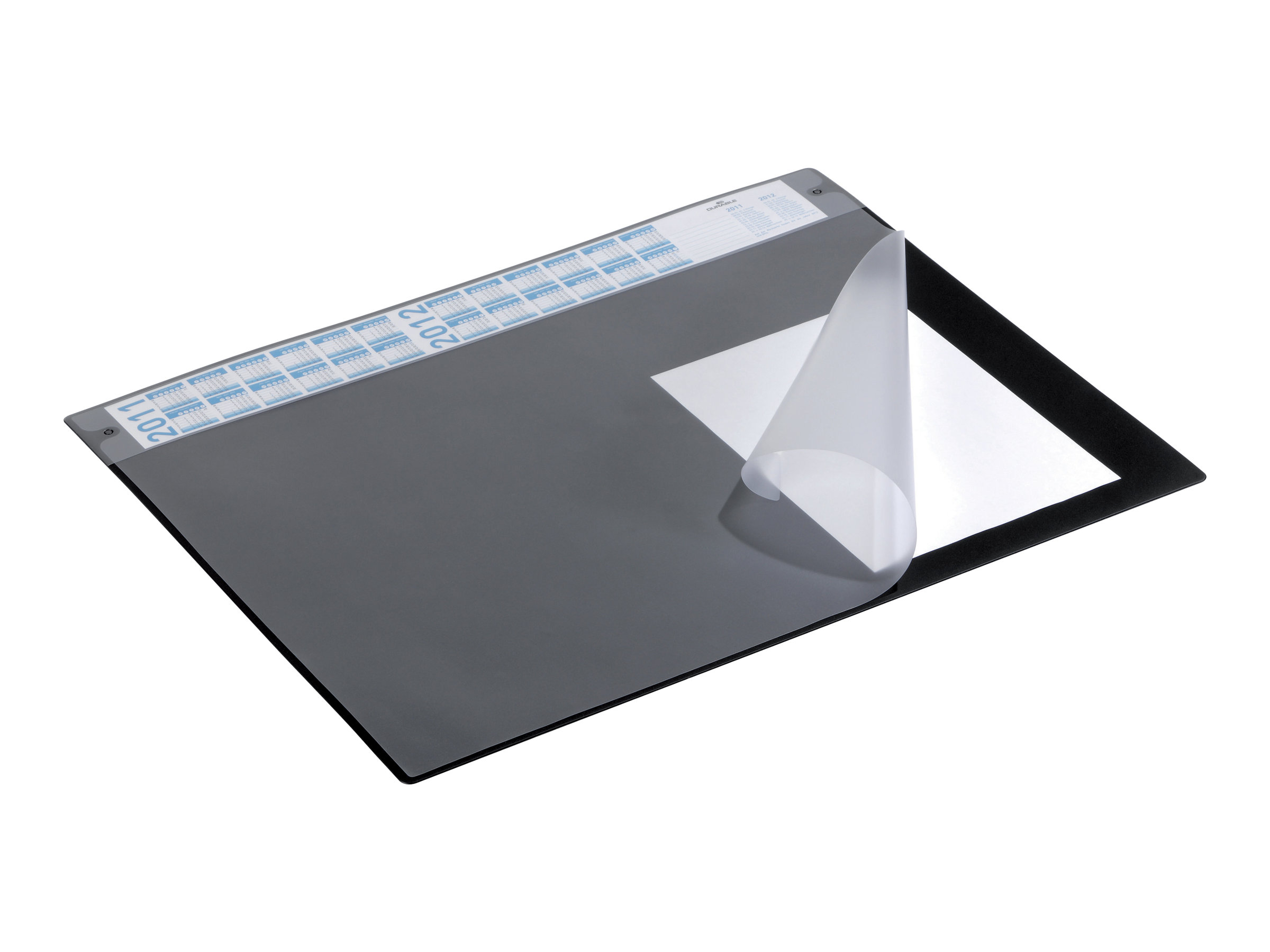 DURABLE Schreibtischunterlage schwarz Kunststoff 65,0 x 52,0 cm, 1 St. DURABLE Schreibtischunterlage schwarz Kunststoff 65,0 x 52,0 cm, 1 St.