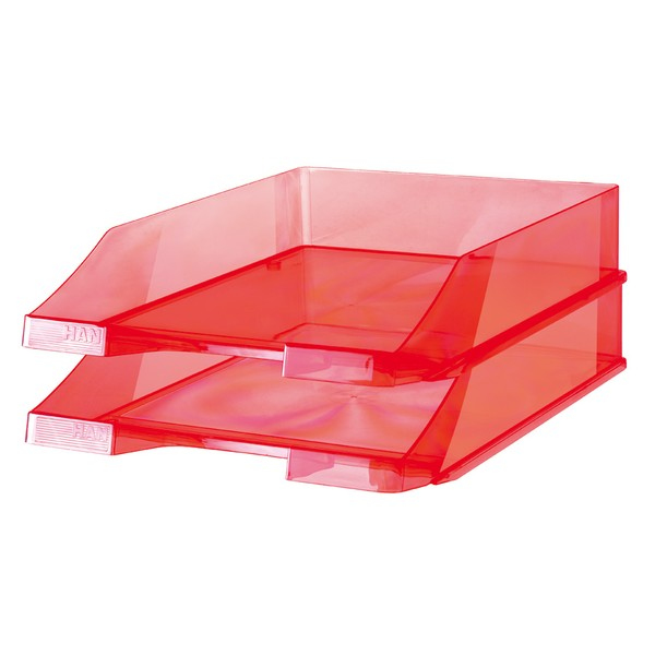 HAN Briefablage C4 rot-transparent HAN Briefablage C4 rot-transparent